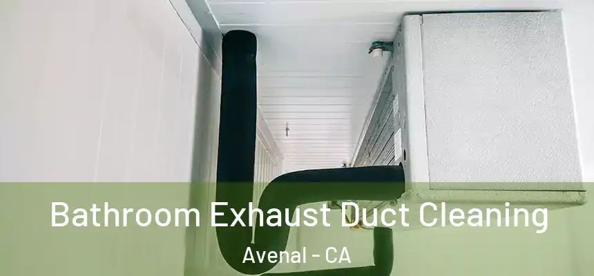  Bathroom Exhaust Duct Cleaning Avenal - CA
