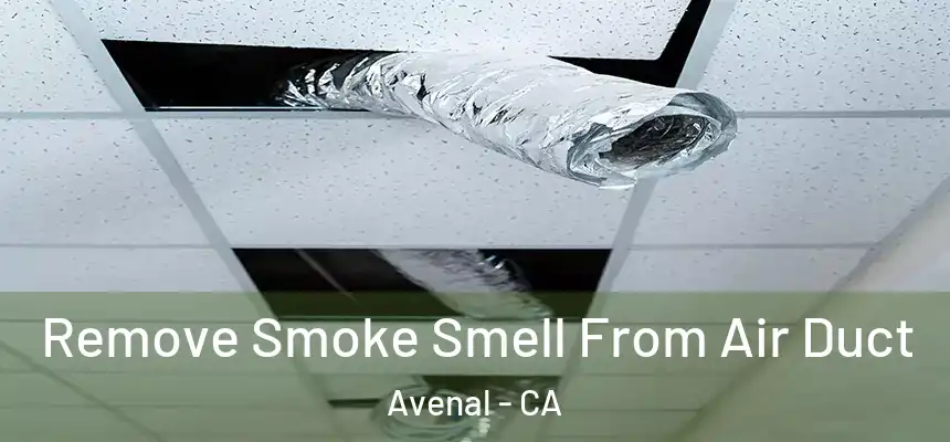  Remove Smoke Smell From Air Duct Avenal - CA